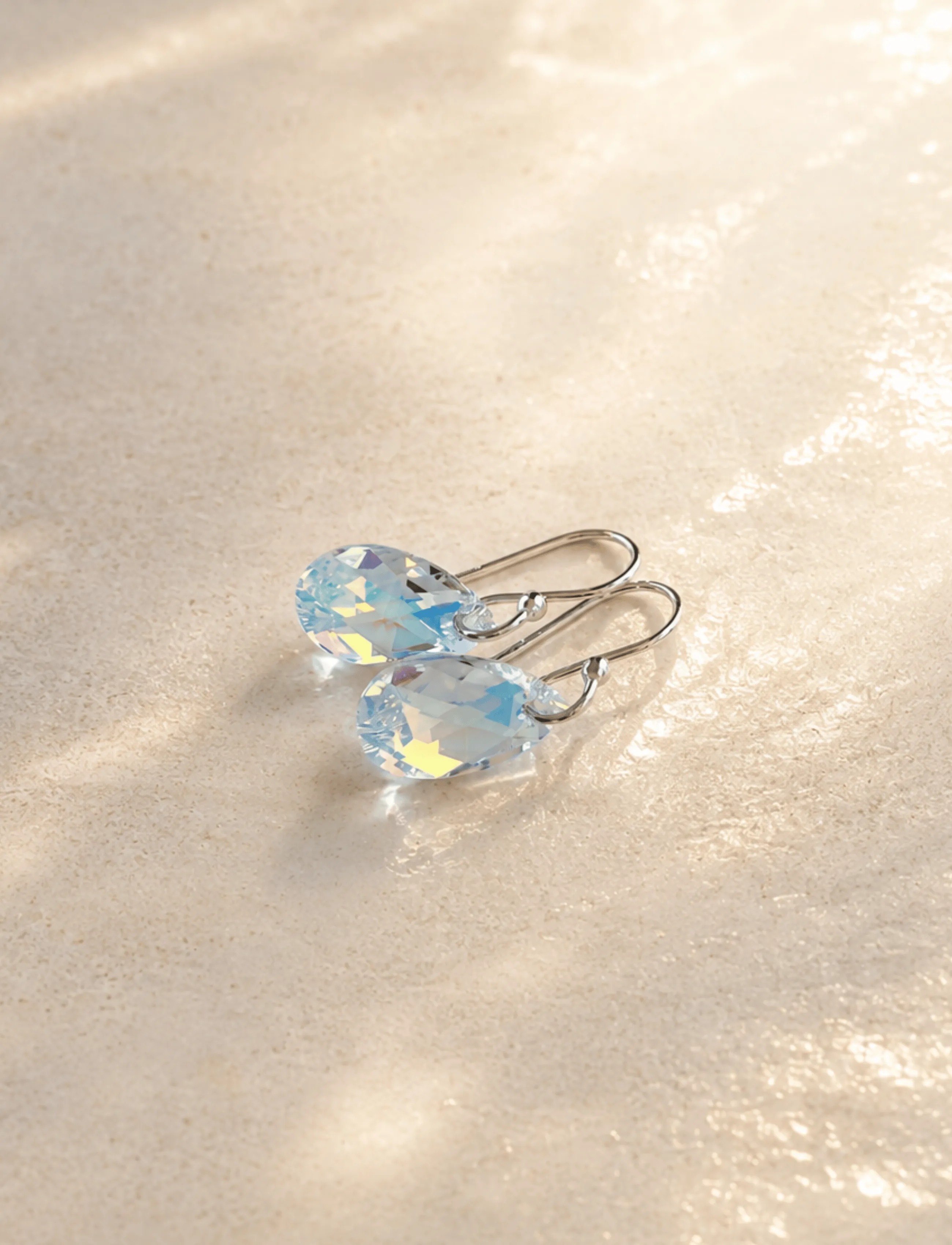 Marmara Sterling - Silver earrings - hängande örhängen - crystal - 3