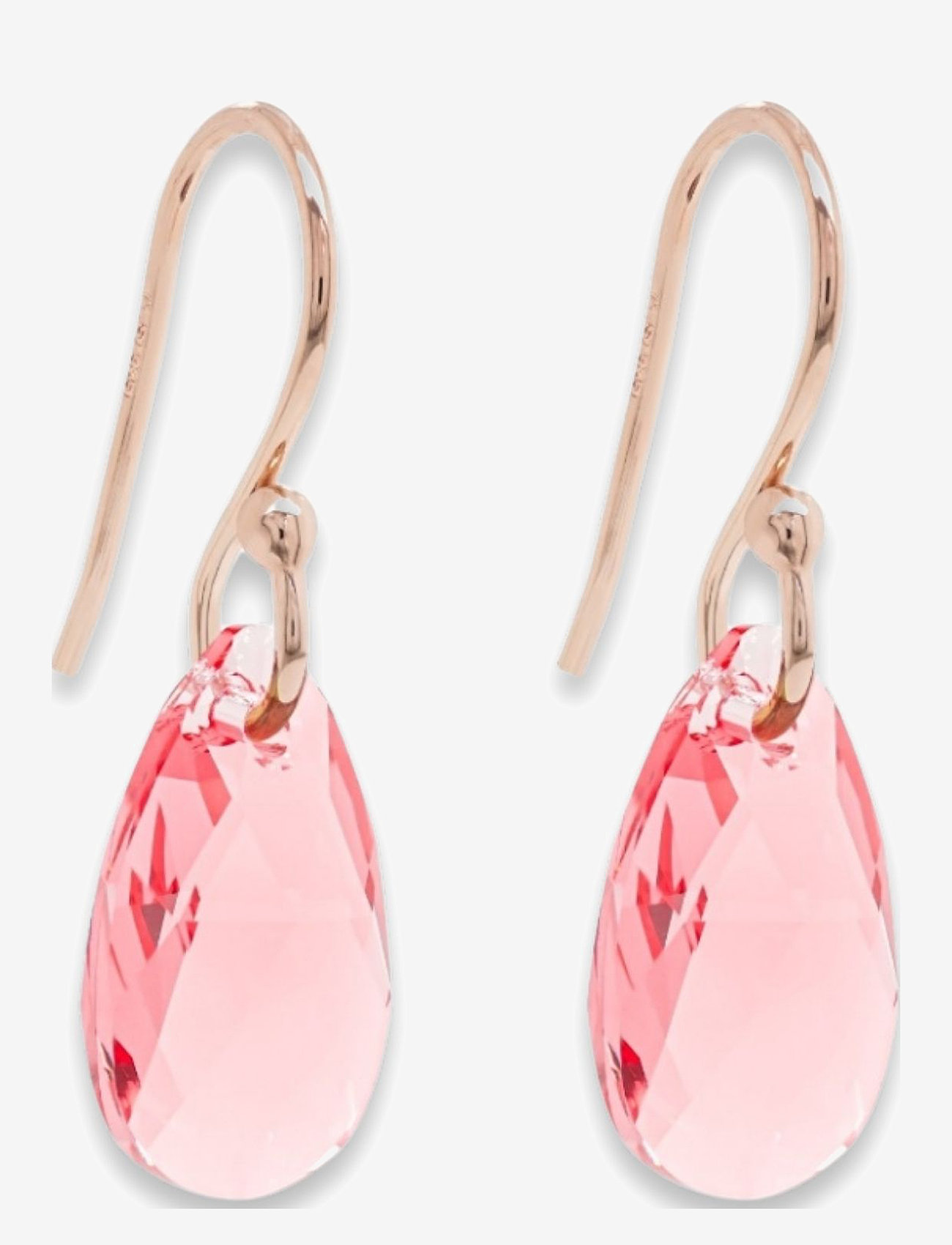 Marmara Sterling - Goldplated earrings - Øreringe med vedhæng - rose peach - 0