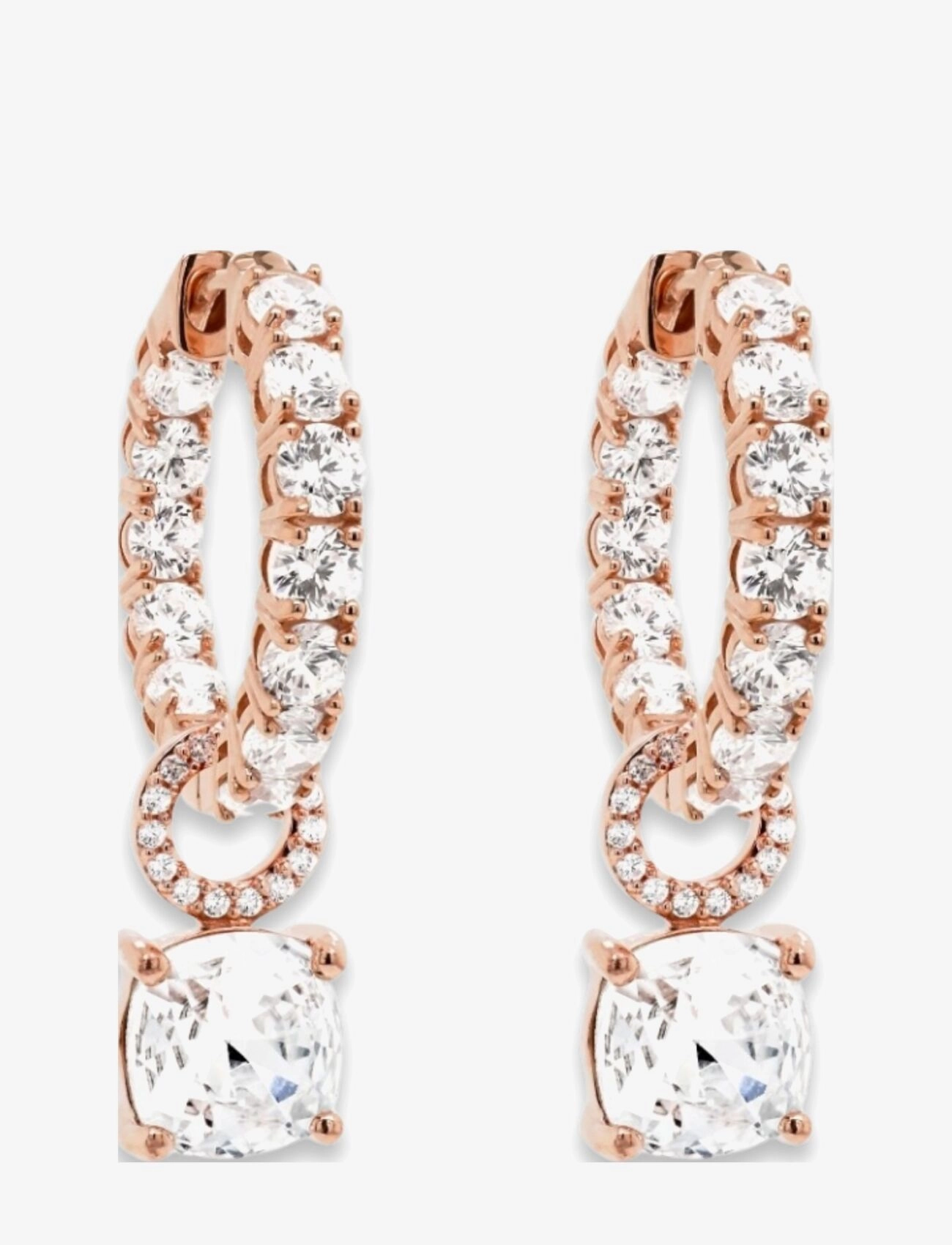 Marmara Sterling - Goldplated earrings - crystal - 1
