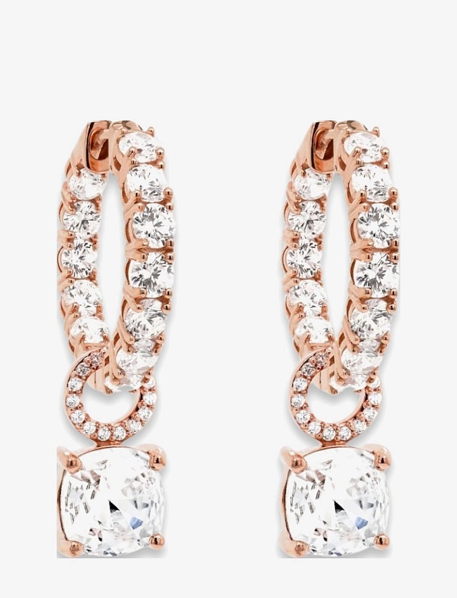 Marmara Sterling - Goldplated earrings - crystal - 1