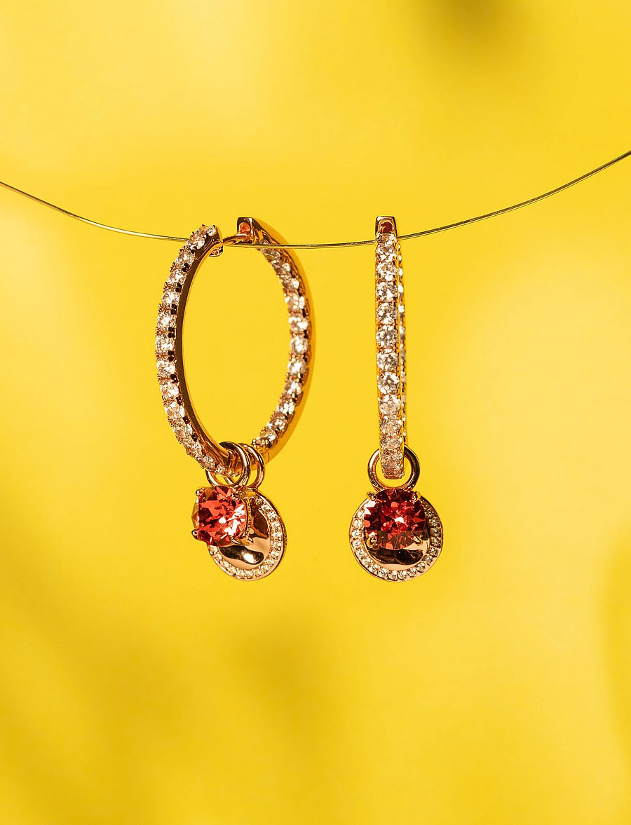 Marmara Sterling - Goldplated Hoop earrings - riņķīši - rose-goldplated - 2