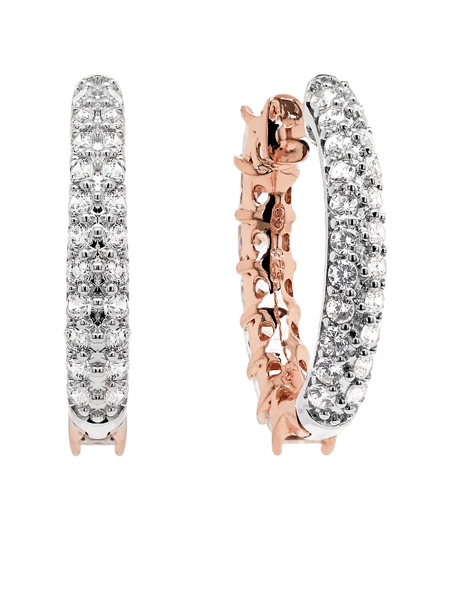 Marmara Sterling - 925 Silver Base Rings, Goldplated - rose golddplated - 1