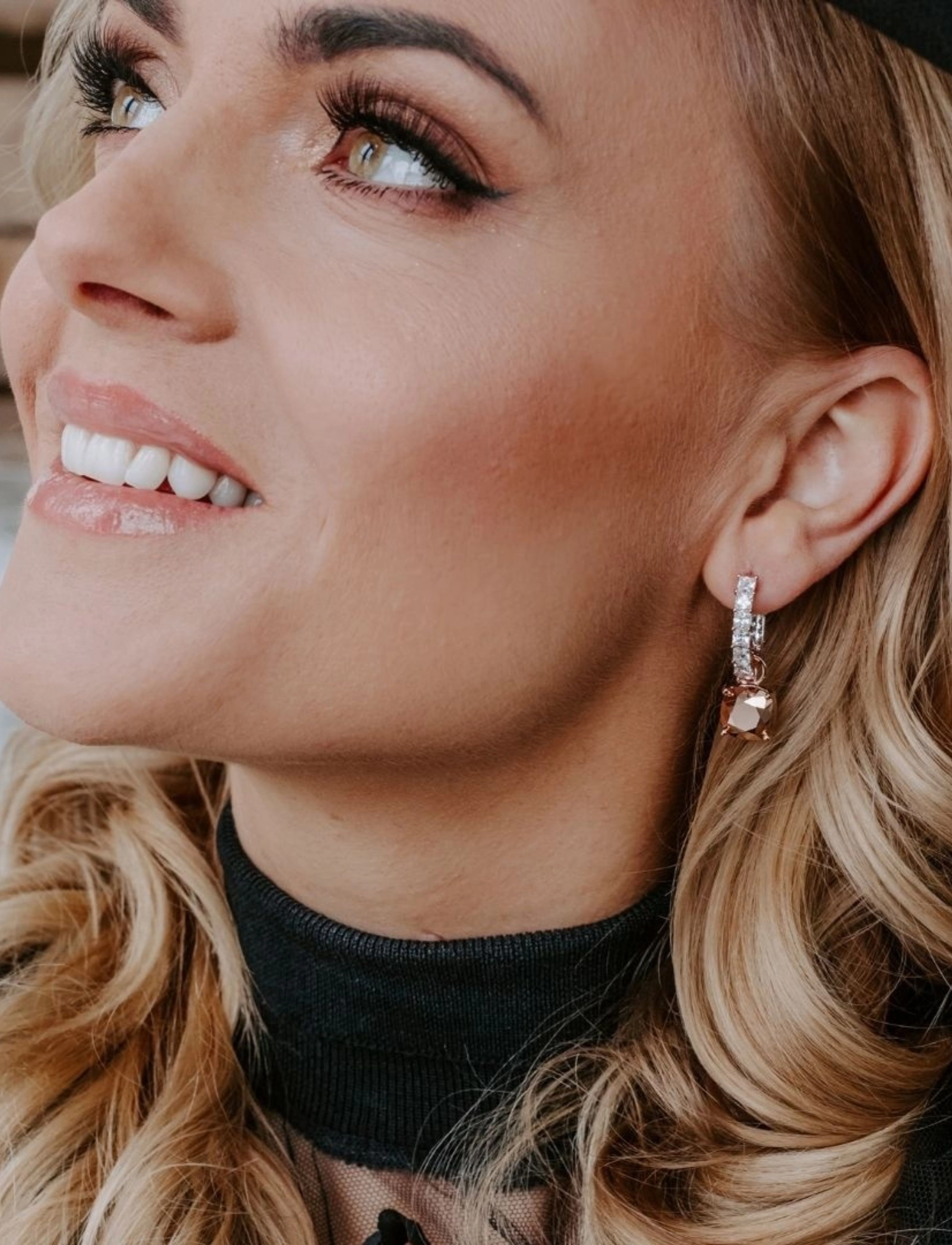 Marmara Sterling - Two-sided earrings - hoops kõrvarõngad - silver - 5