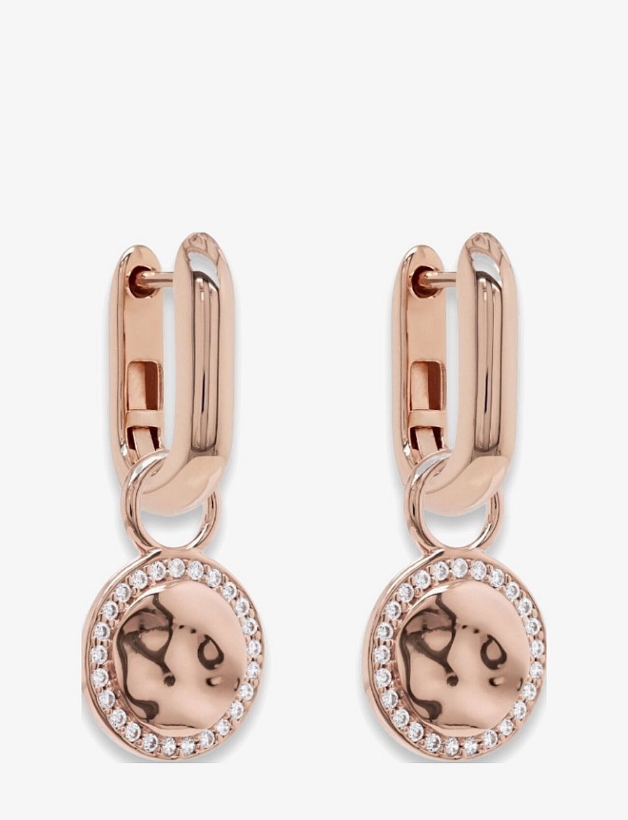 Marmara Sterling - Goldplated earrings - ohrhänger - rose-goldplated - 1