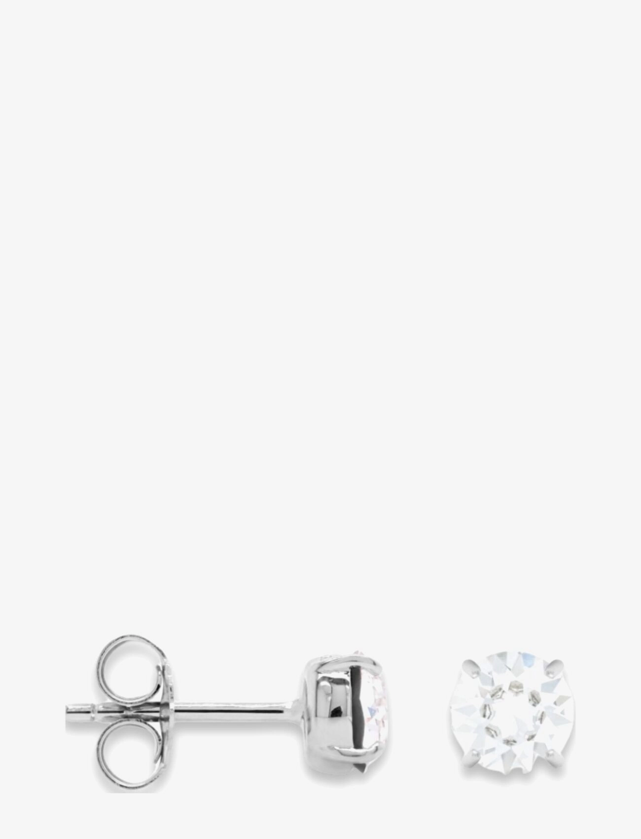 Marmara Sterling - Silver stud earrings - crystal - 1