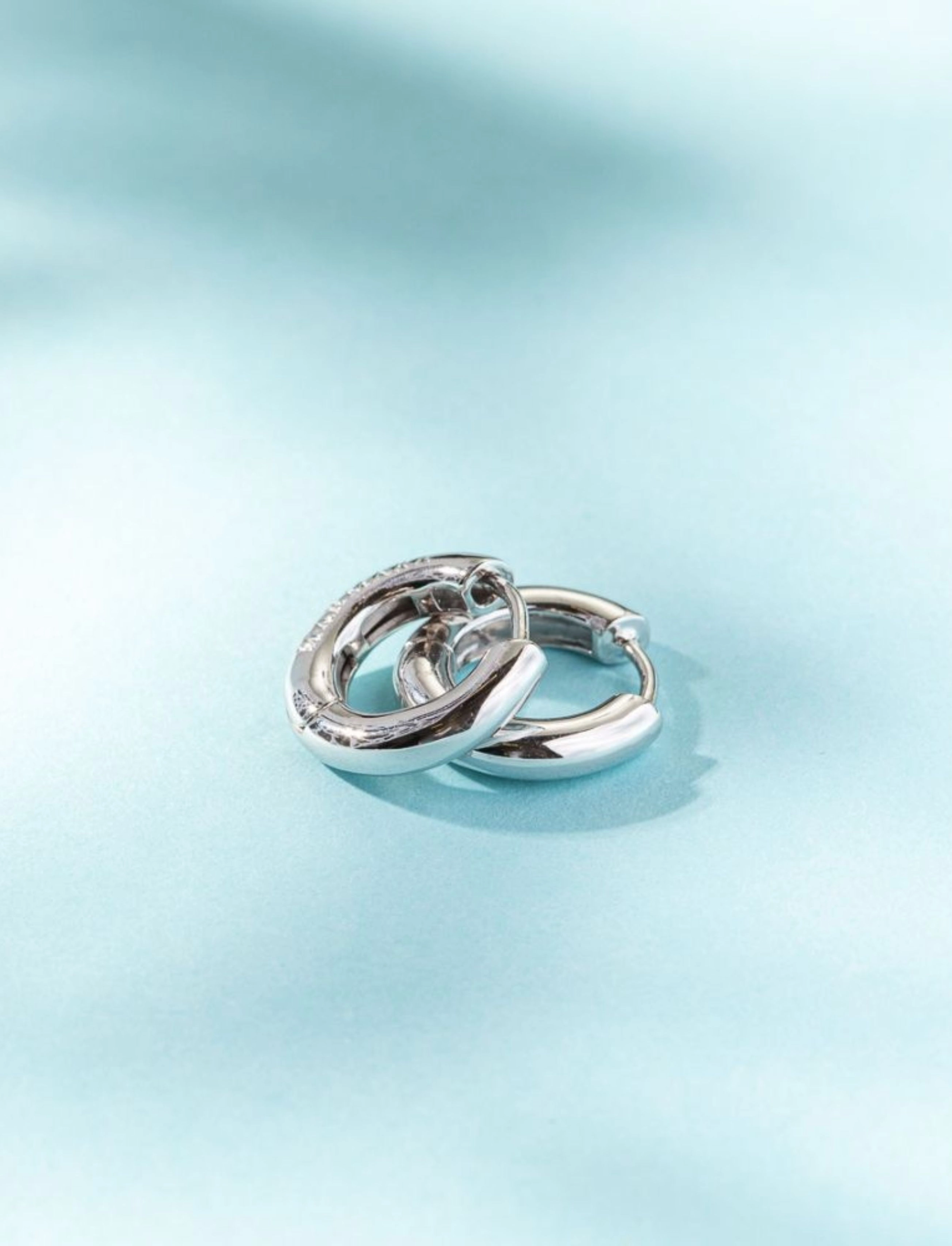 Marmara Sterling Silver Classic Earrings, One Size, Silver, Øreringe > Creoler, Dame