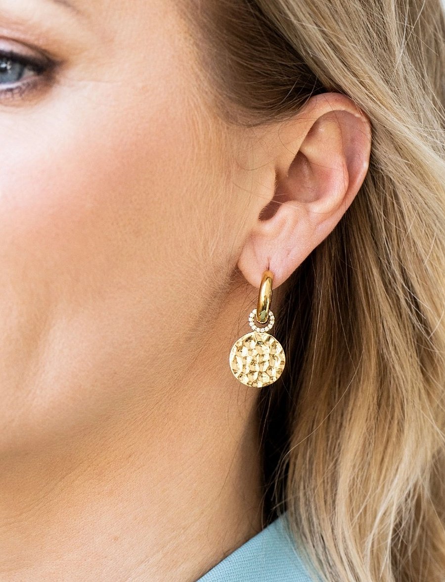 Marmara Sterling - Goldplated Classic earrings - kreolen - yellow-goldplated - 2