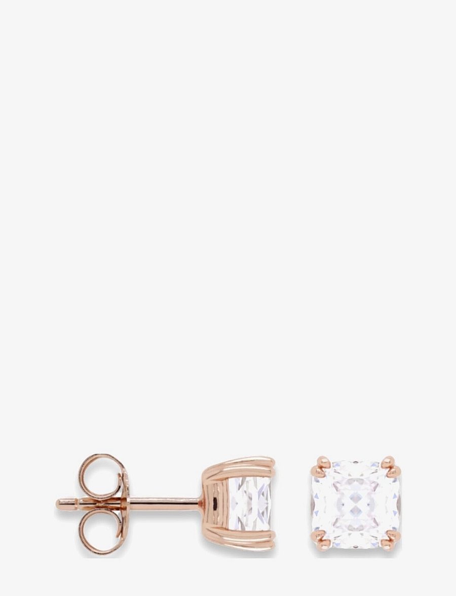 Marmara Sterling - Goldplated stud earrings - neet-kõrvarõngad - white - 1
