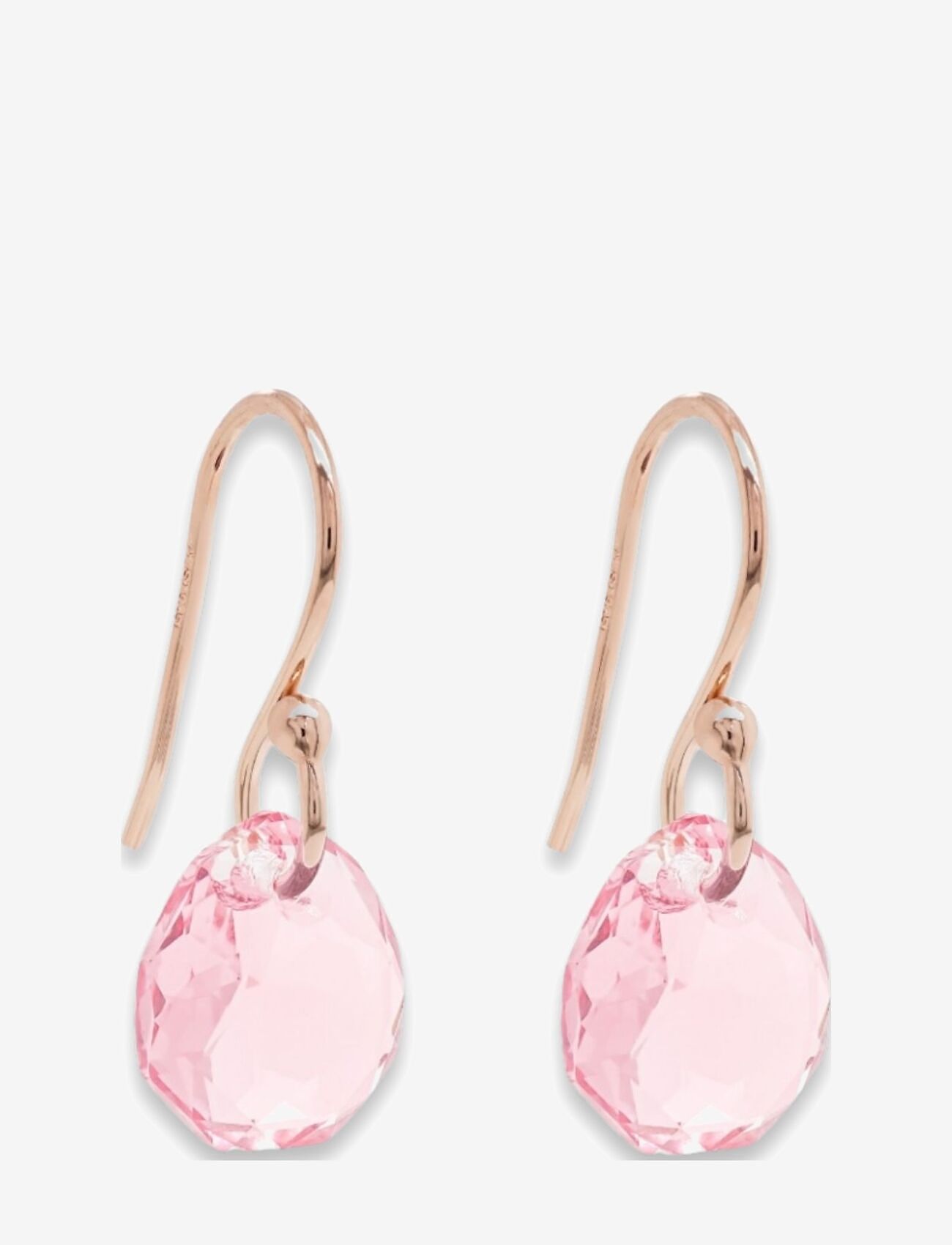 Marmara Sterling - Goldplated hook earrings - ohrhänger - light rose - 0