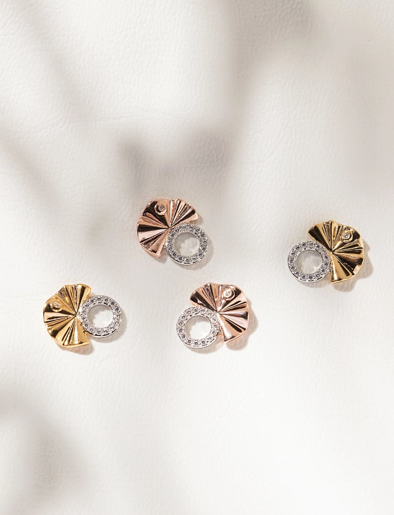 Marmara Sterling - Goldplated earrings - ohrhänger - yellow-goldplated - 0