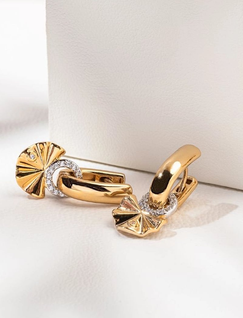 Marmara Sterling - Goldplated earrings - ohrhänger - yellow-goldplated - 2