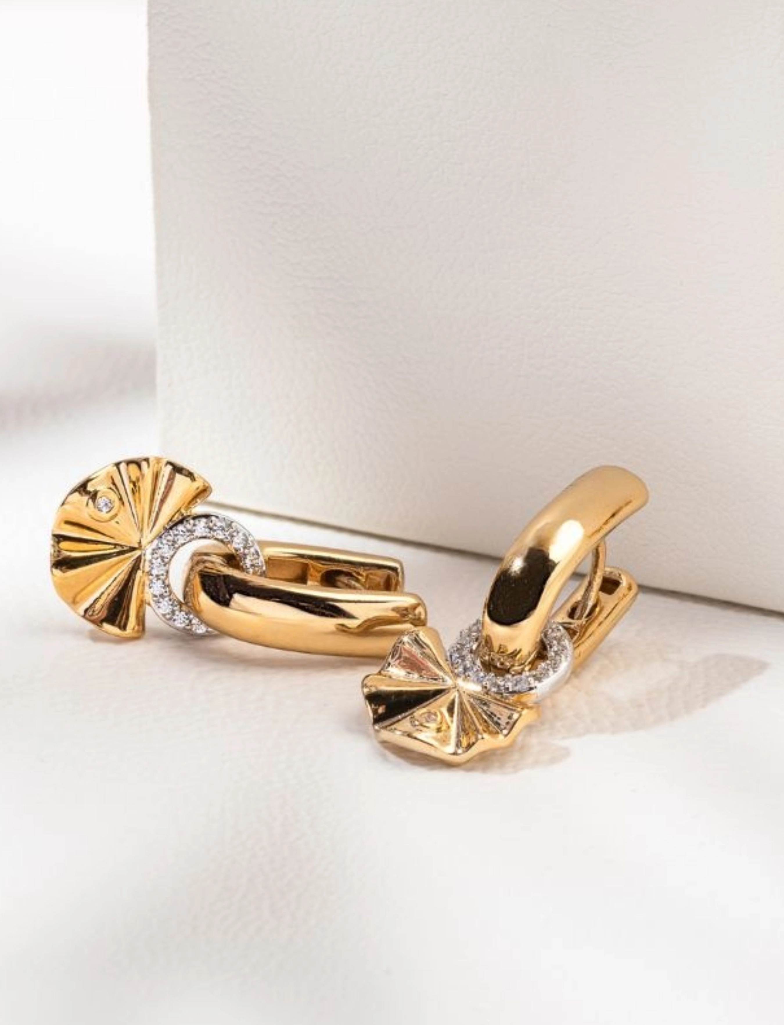 Marmara Sterling - Goldplated earrings - ohrhänger - yellow-goldplated - 2