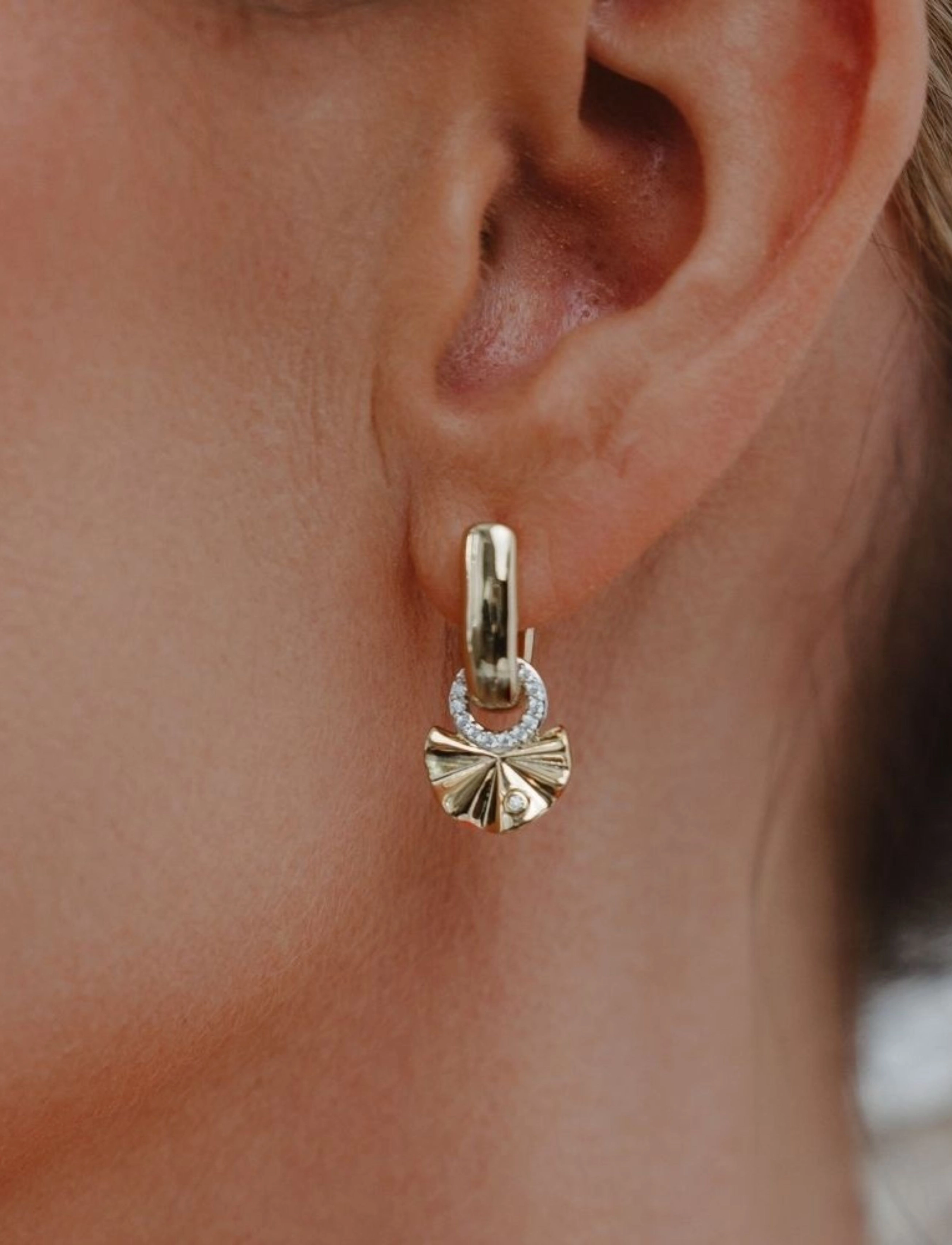 Marmara Sterling Goldplated Earrings örhängen dam – bild 3