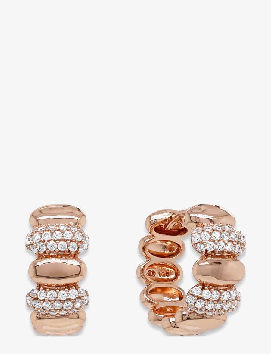 Marmara Sterling - Goldplated earrings - kreolen - rose-goldplated - 1