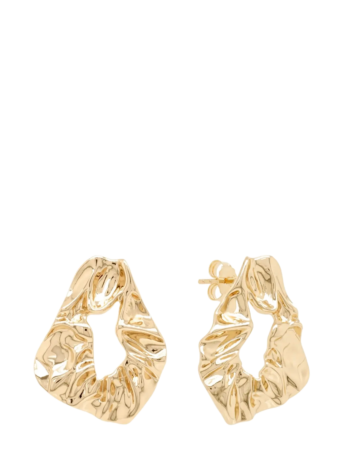 Marmara Sterling 925 Silver earrings, yellow gold - Besondere Anlässe - YELLOW GOLDPLATED / gold