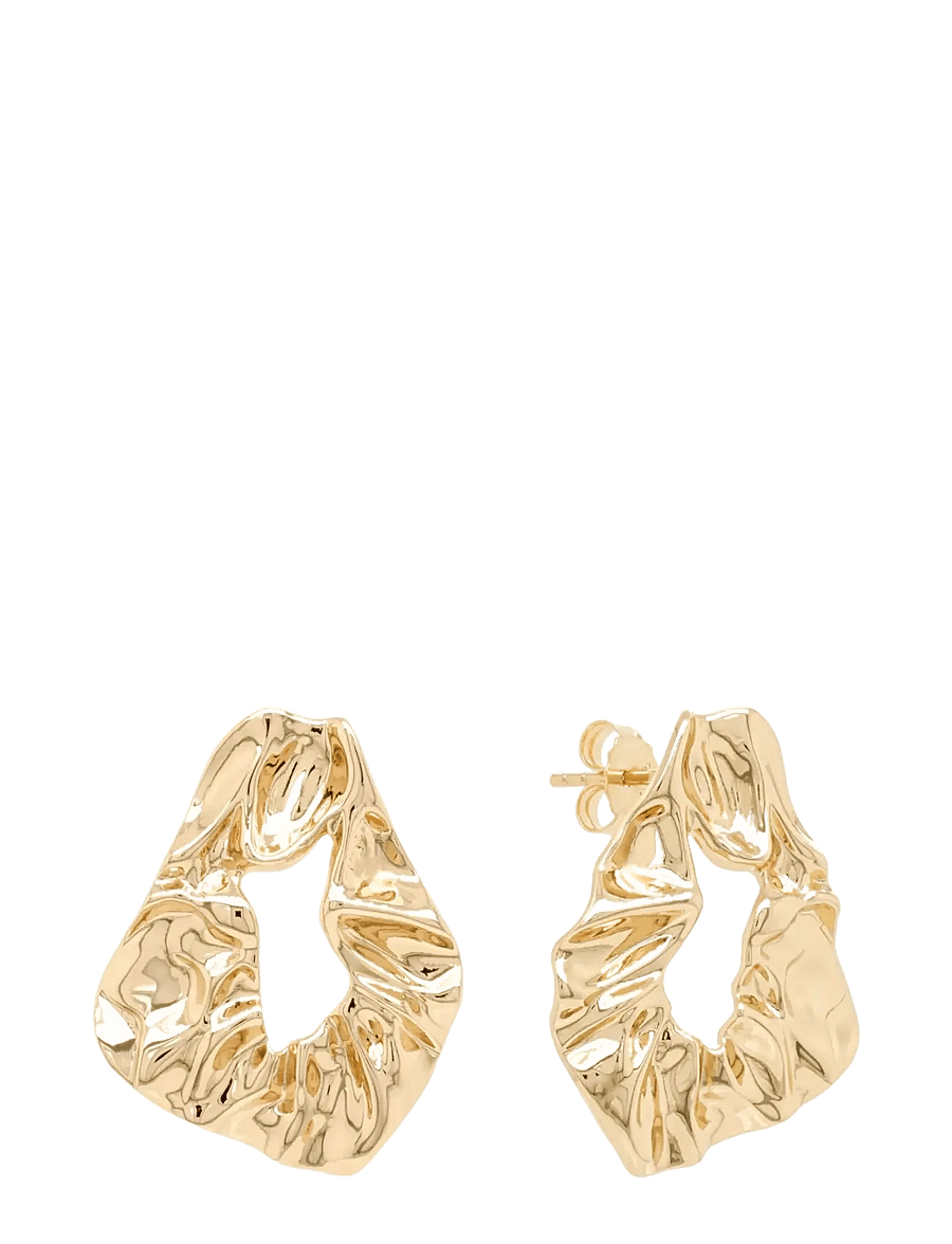 Marmara Sterling - 925 Silver earrings, yellow gold - yellow goldplated - 1
