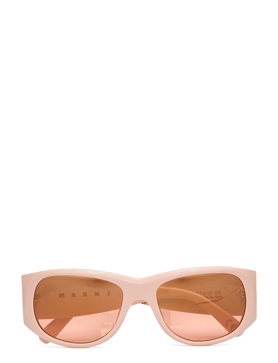 Marni Sunglasses - Orinoco River Nude - okulary przeciwsłoneczne motyl - nude - 0