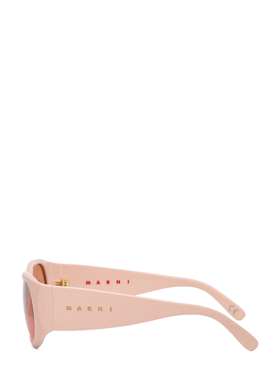 Marni Sunglasses - Orinoco River Nude - okulary przeciwsłoneczne motyl - nude - 2