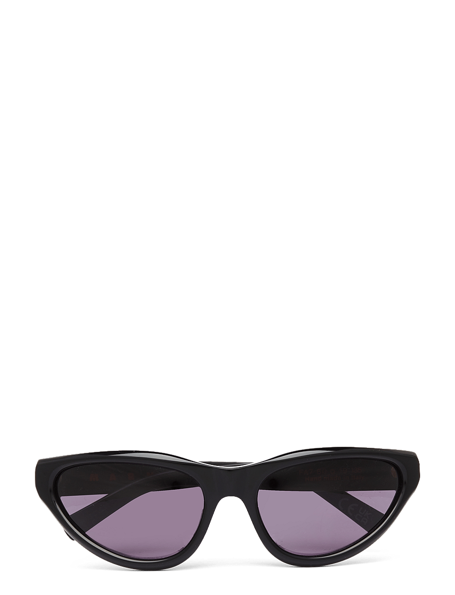 Marni Sunglasses - Mavericks Black - okulary przeciwsłoneczne motyl - black - 0