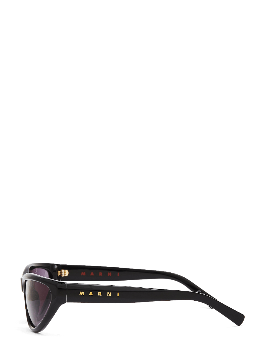 Marni Sunglasses - Mavericks Black - okulary przeciwsłoneczne motyl - black - 2
