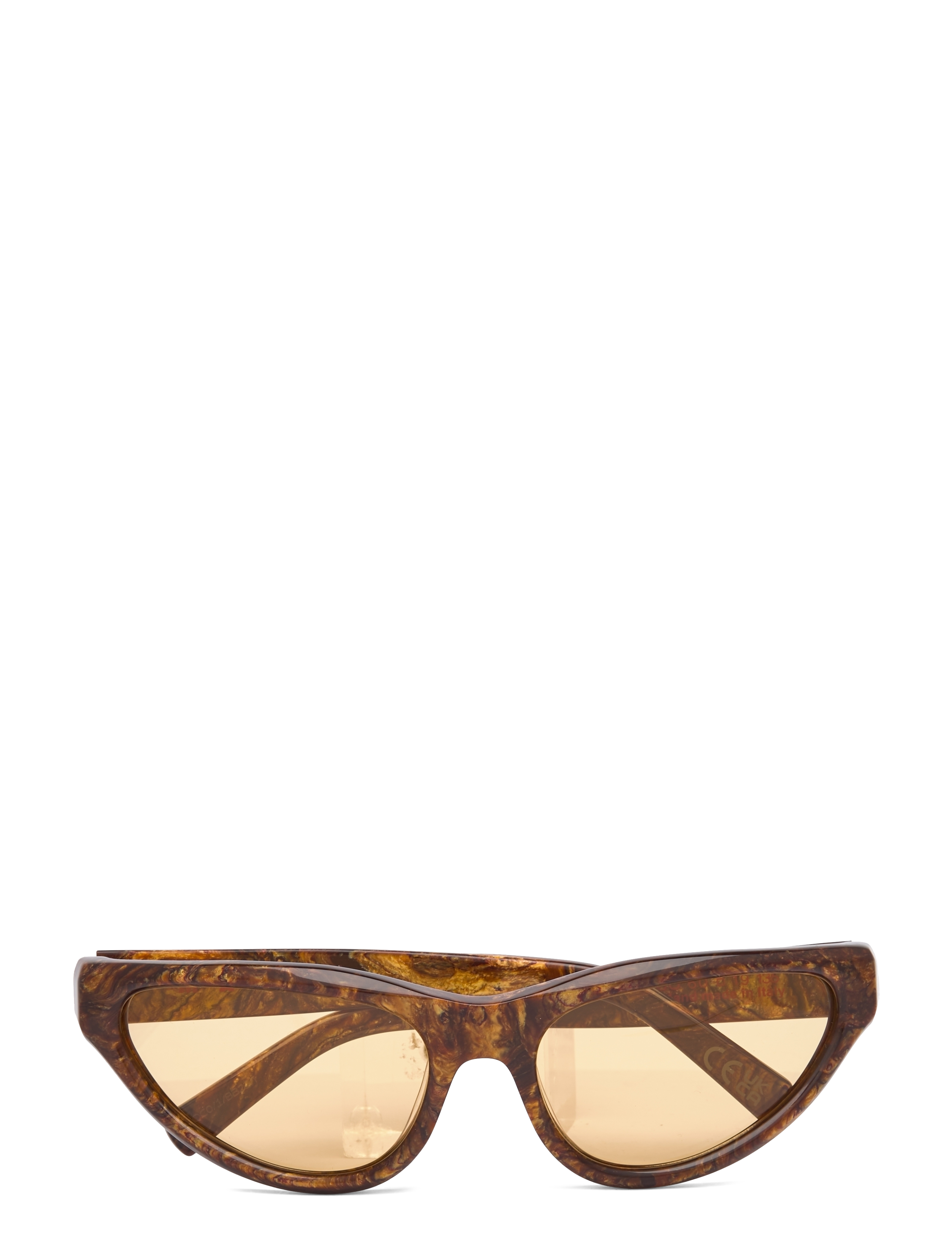 Marni Sunglasses Mavericks Radica, Mænd, Cat Eye Solbriller, Brun, Str: ONE SIZE