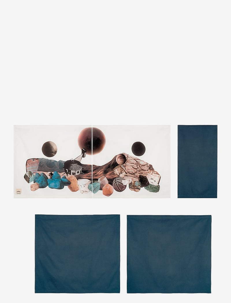 Marooms - Space Bed curtains - interieur - umbre blue - 0