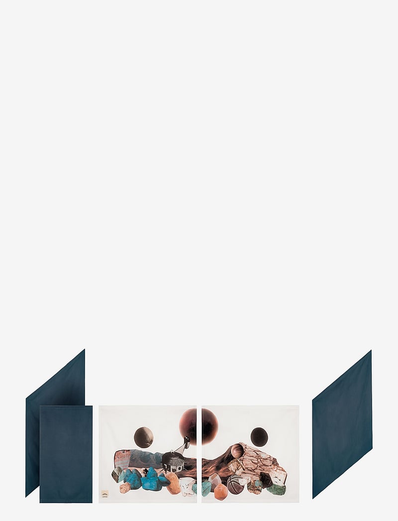 Marooms - Space Bed curtains - interieur - umbre blue - 1