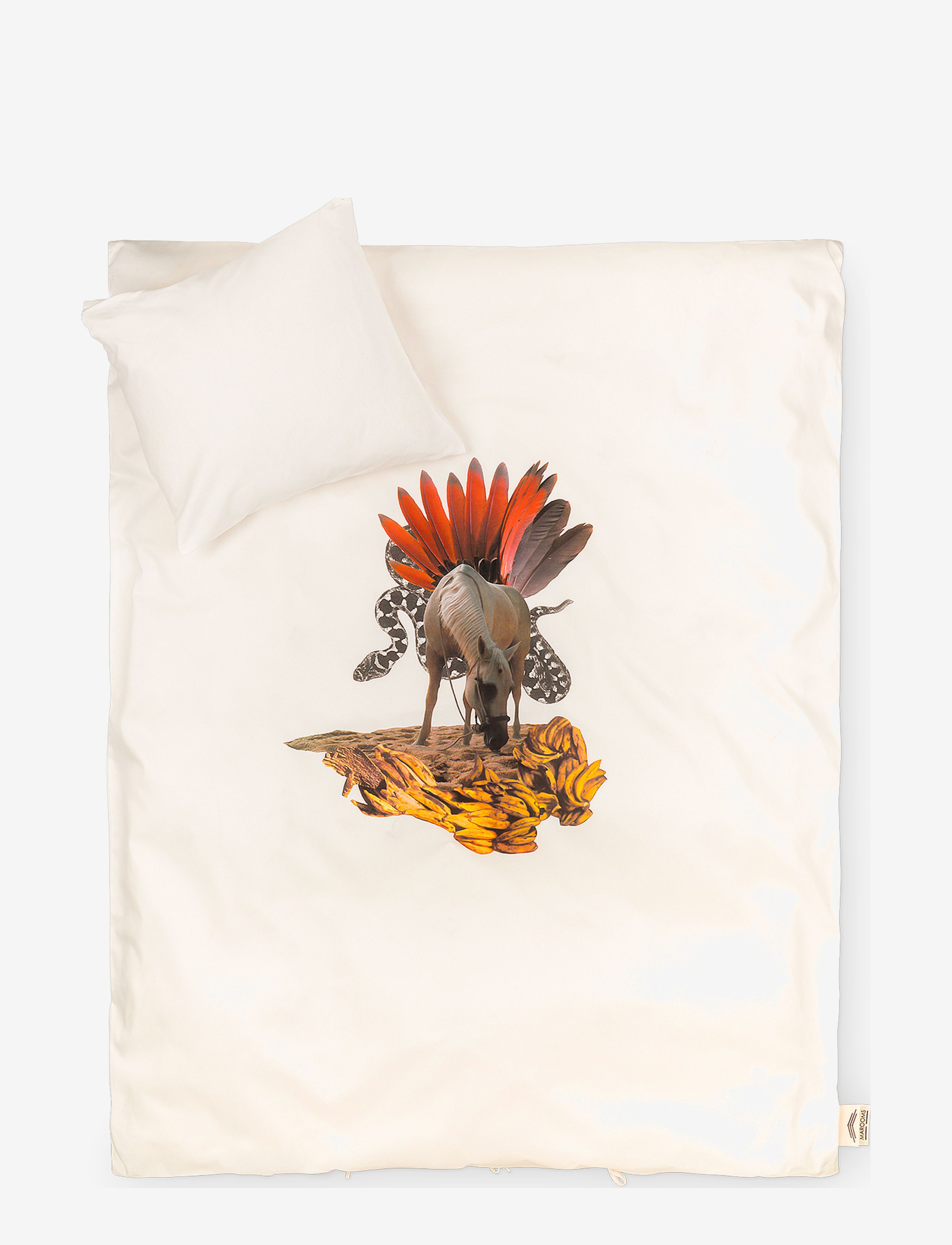 MAROOMS Nature Bedding Junior Patterned - 100X140CM;40X45CM - Kinder