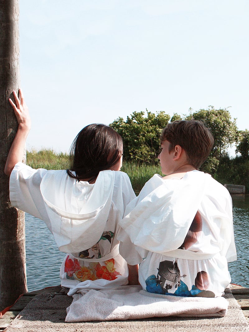 Marooms - Fairy Tale Bathrobe - bademäntel - white - 4