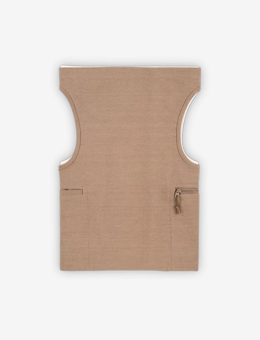 Marooms - Nature Utility Vest - shoppa efter ålder - oatmeal - 1