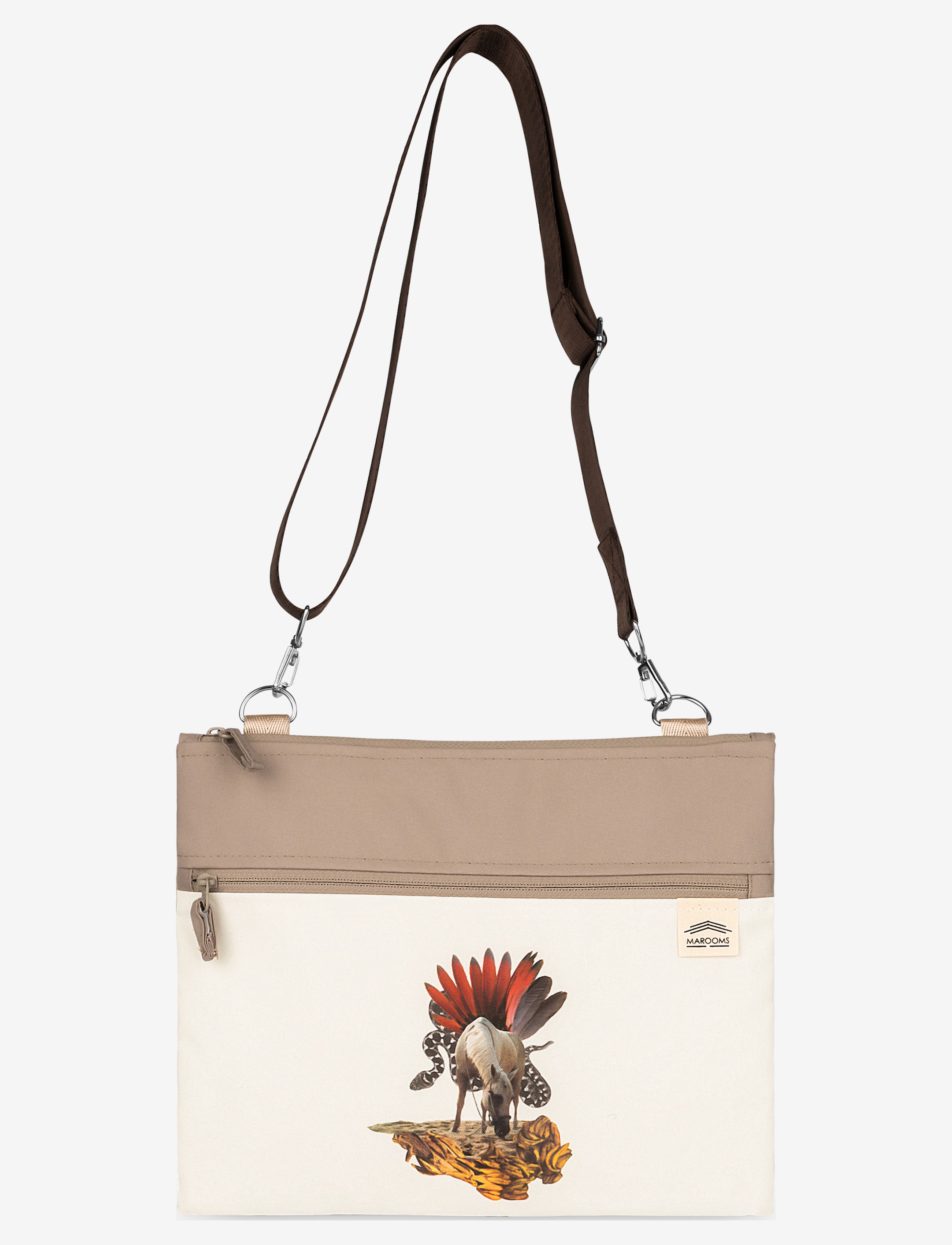 Marooms Nature Bag, One Size, Beige, Tasker > Totes & Small Bags, Børn