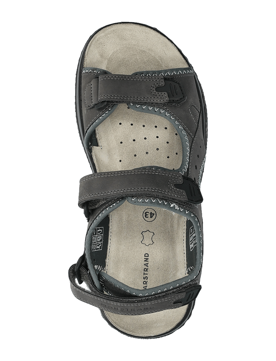 Marstrand - LOOP MARSTRAND SANDAL BRUN 46 - vacation essentials - grey - 3