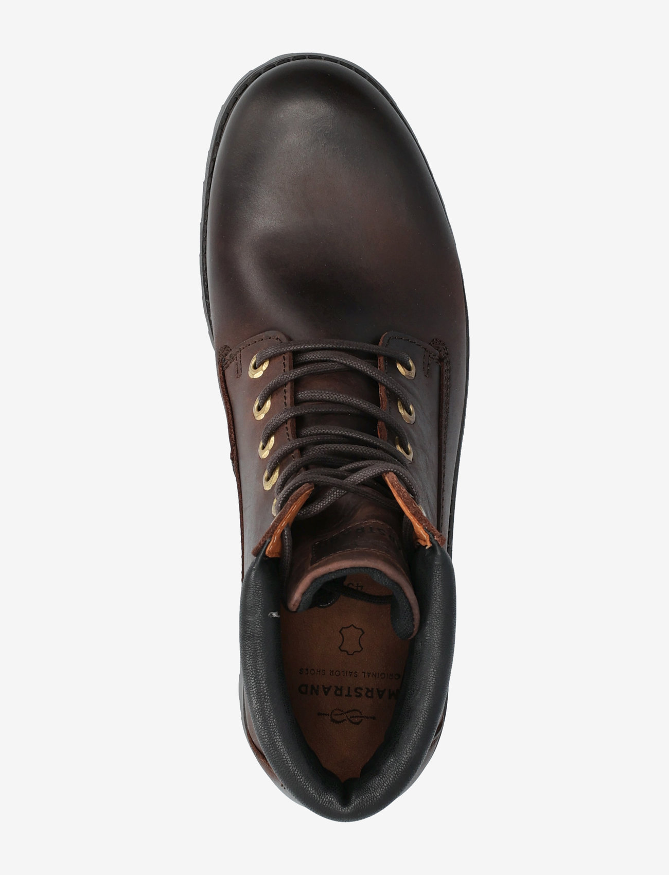 Marstrand - FRANK MARSTRAND - støvler med snøre - dark brown - 3