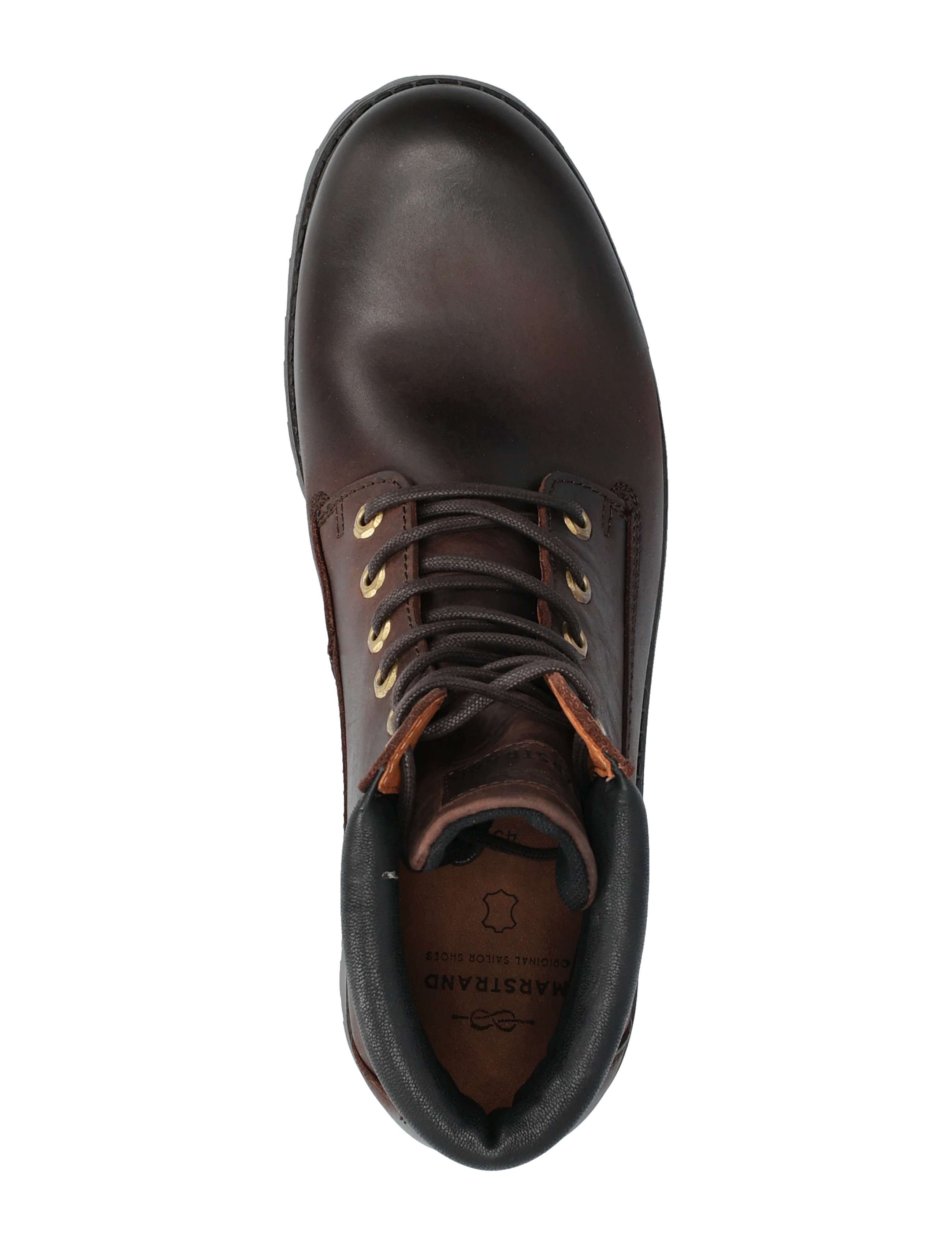Marstrand - FRANK MARSTRAND - støvler med snøre - dark brown - 3