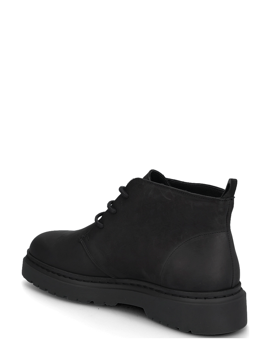 Marstrand - ELLIS RUSTIC LTH KÄNGA BLACK 45 - schnürstiefel - black - 1