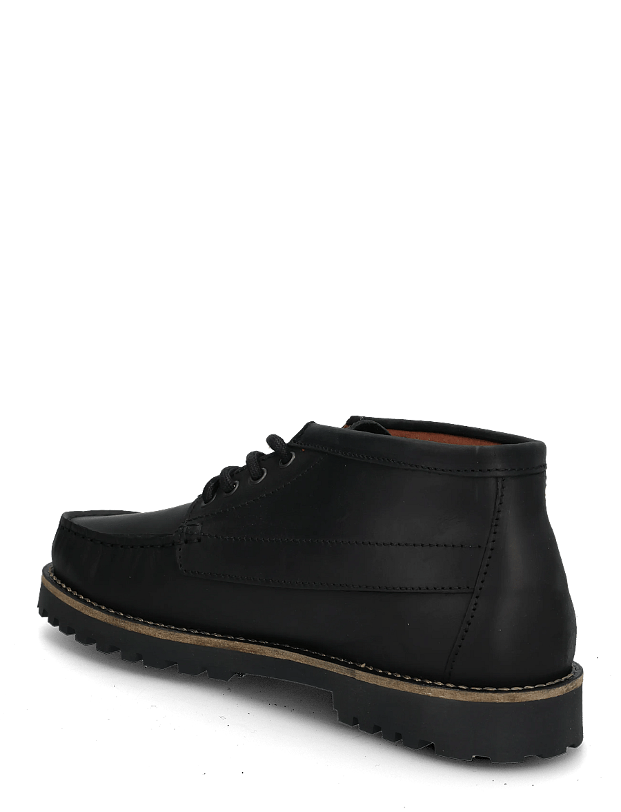Marstrand - NOEL MID SKO GREY NBK 41 - snørestøvler - dull black - 1