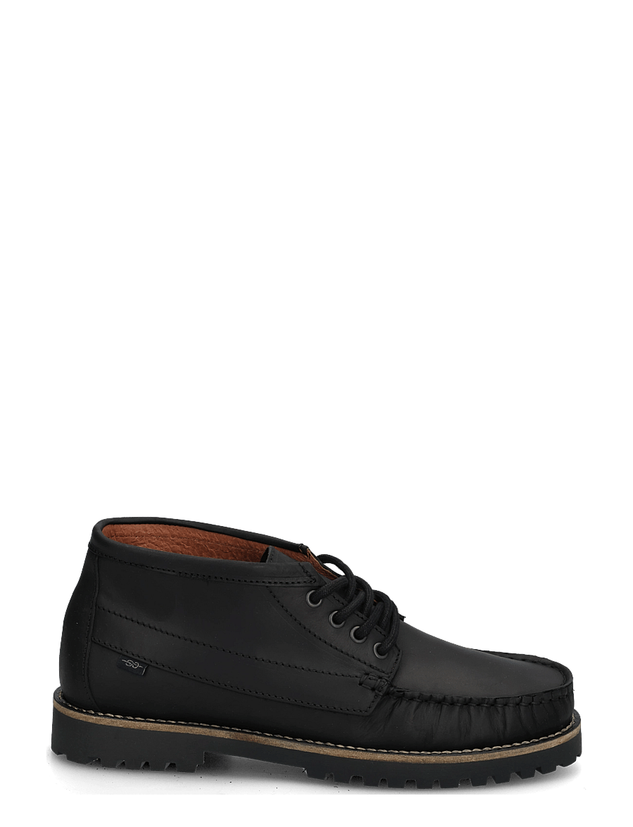 Marstrand - NOEL MID SKO DULL BLACK O 46 - schnürstiefel - dull black - 2