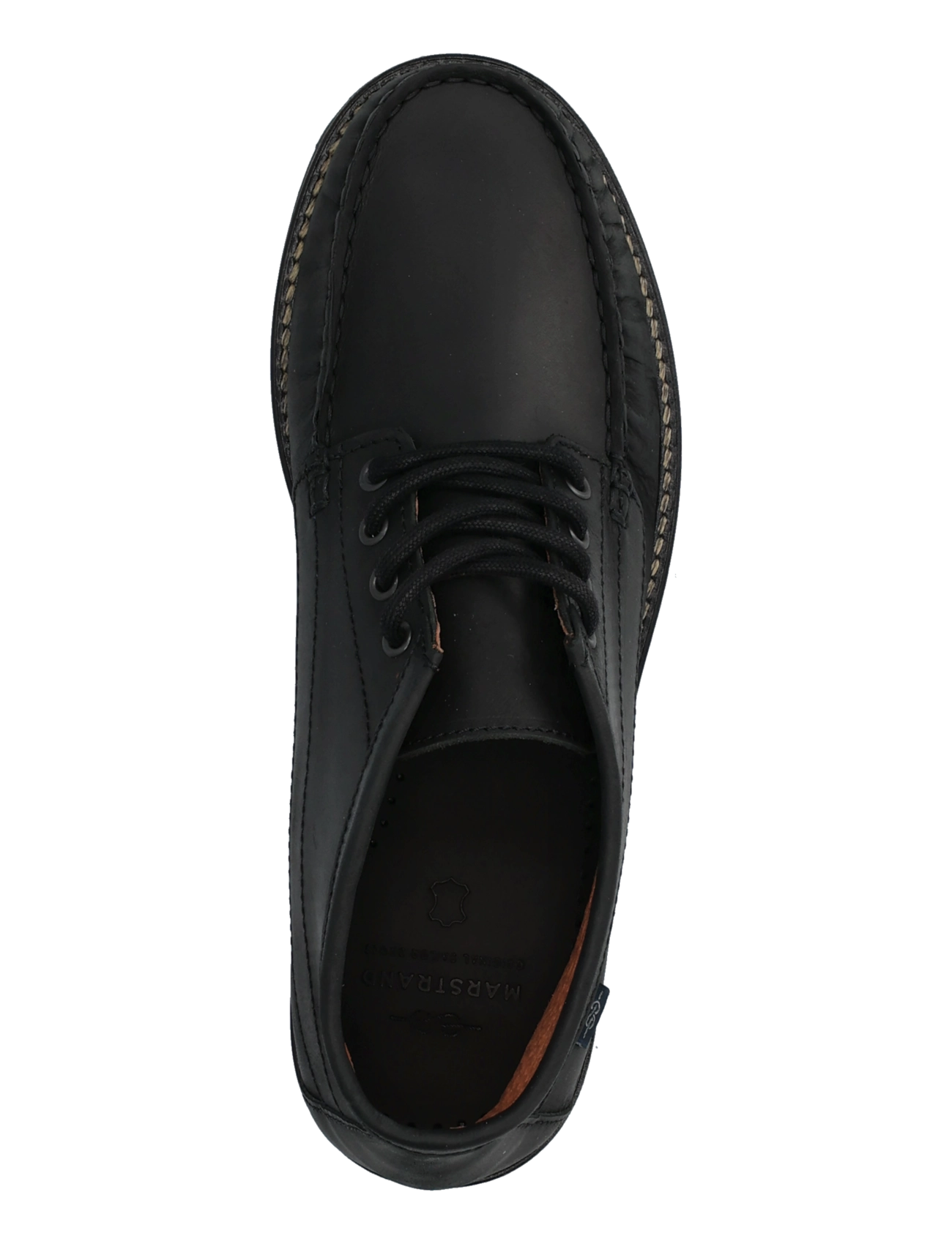 Marstrand - NOEL MID SKO DULL BLACK O 46 - dull black - 1