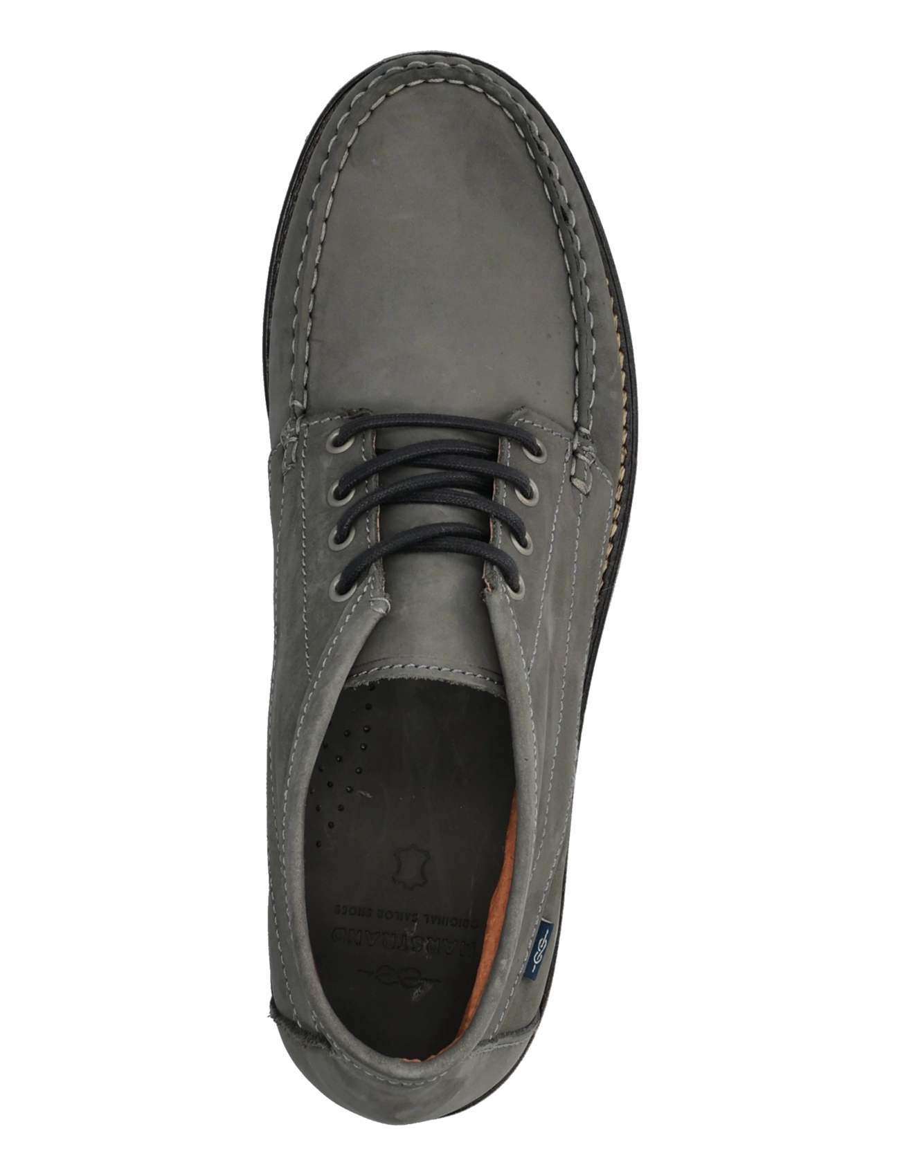 Marstrand - NOEL MID SKO GREY NBK 45 - schnürstiefel - grey nbk - 3