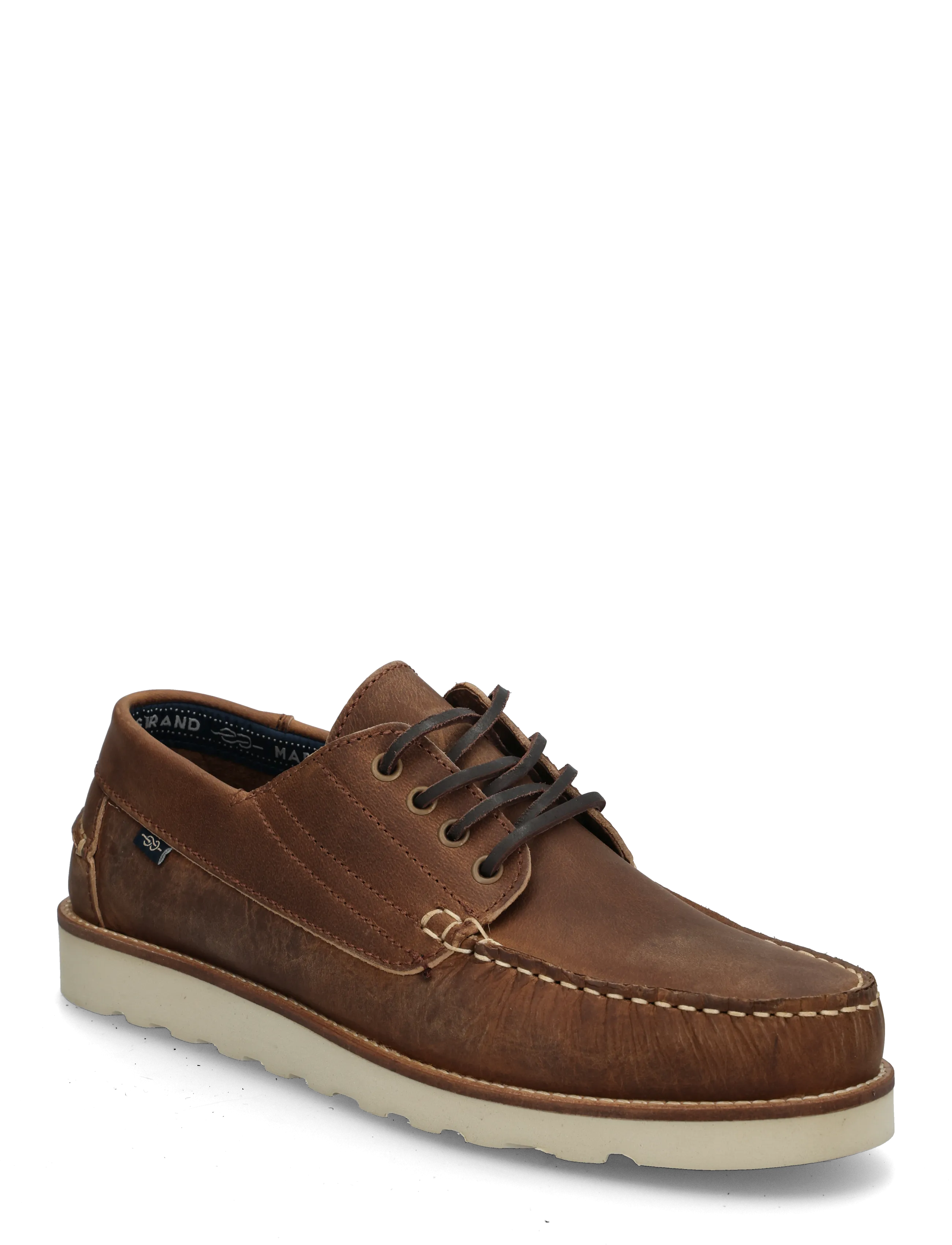 Marstrand ANDY LTH SKO DK.BROWN CRA 46 - Preppy - DARK BROWN CRAZY / brown