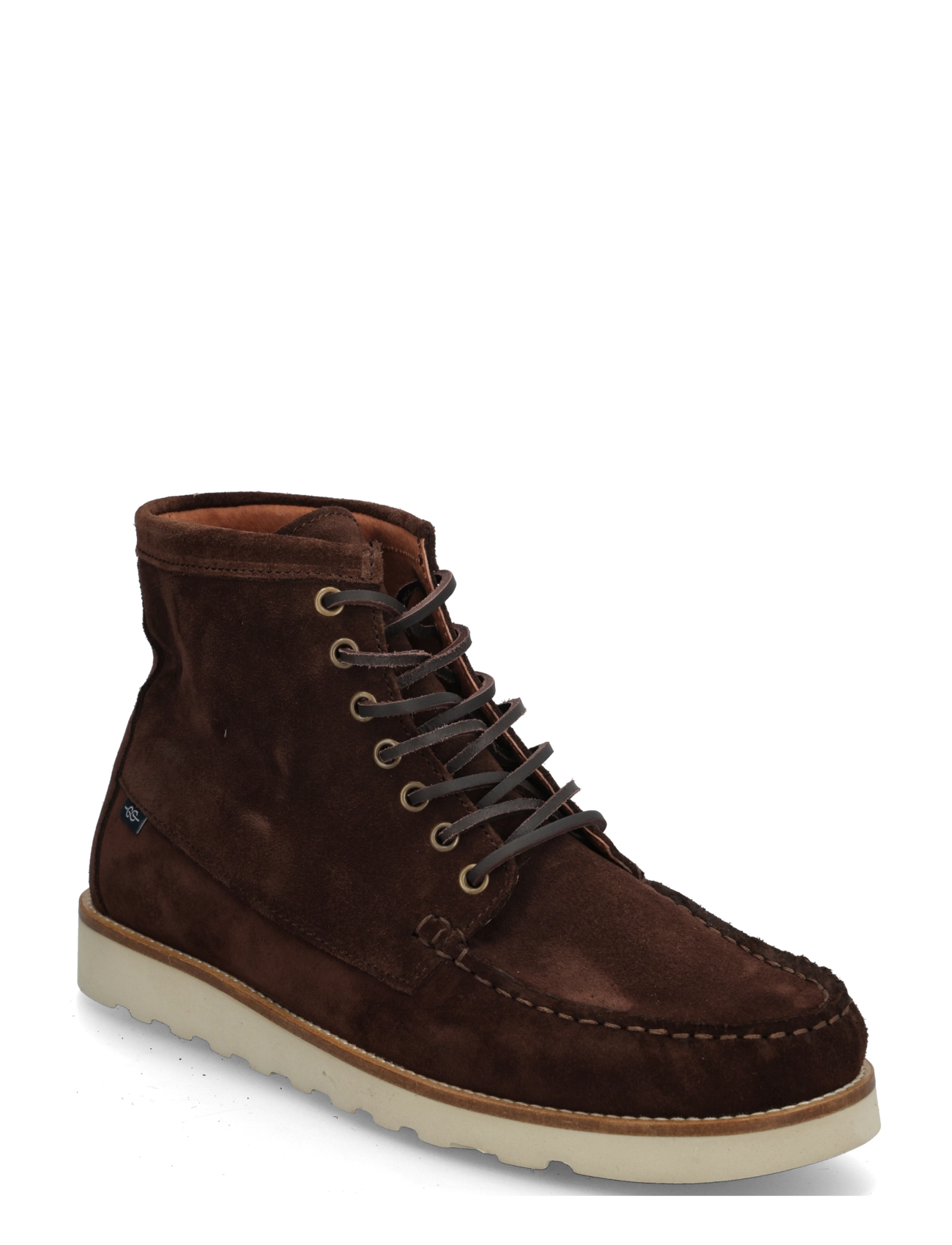 Marstrand ANDY MID SUEDE KÄNGA DK.BROWN 44 - Skor - DARK BROWN / brown