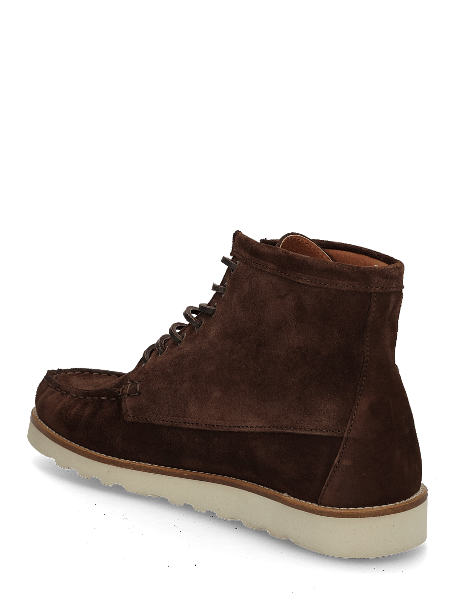 Marstrand - ANDY MID SUEDE KÄNGA DK.BROWN 41 - schnürstiefel - dark brown - 1