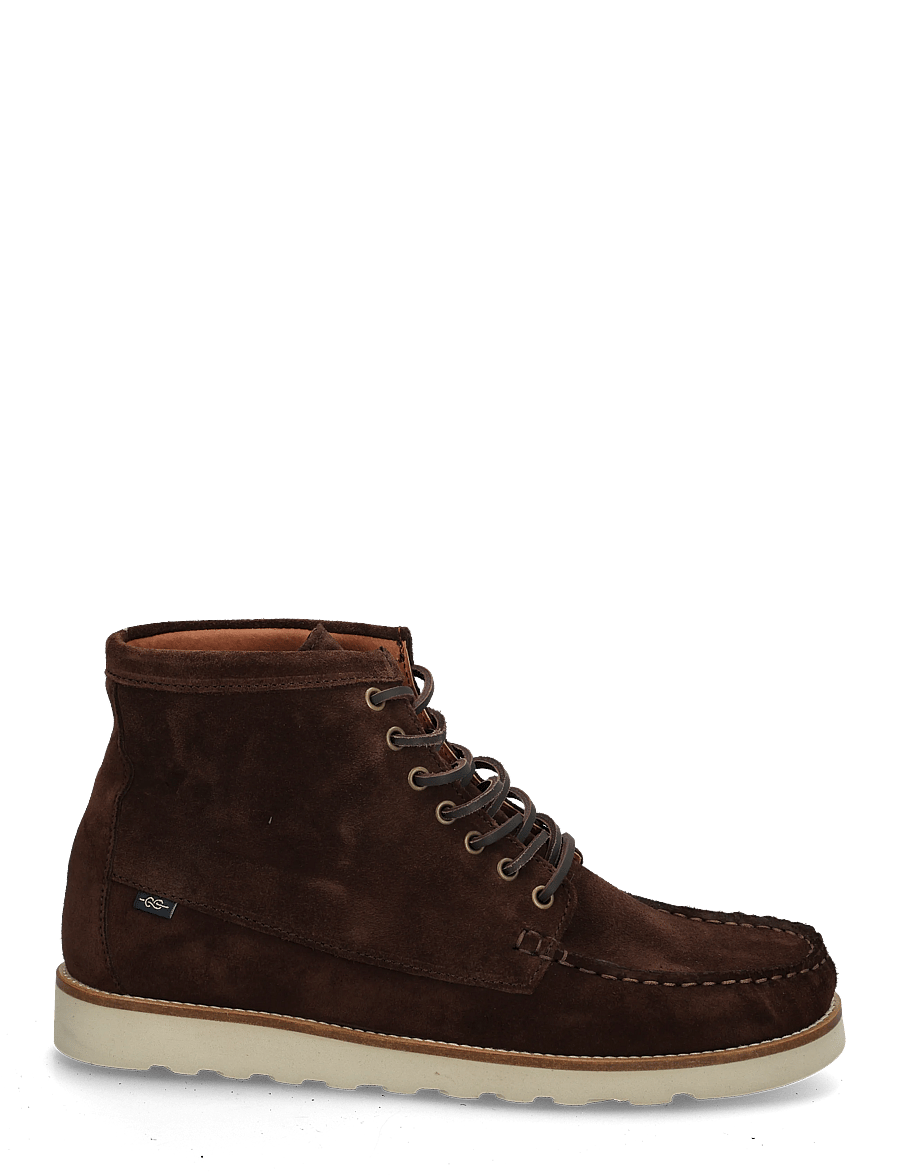 Marstrand - ANDY MID SUEDE KÄNGA DK.BROWN 41 - schnürstiefel - dark brown - 2