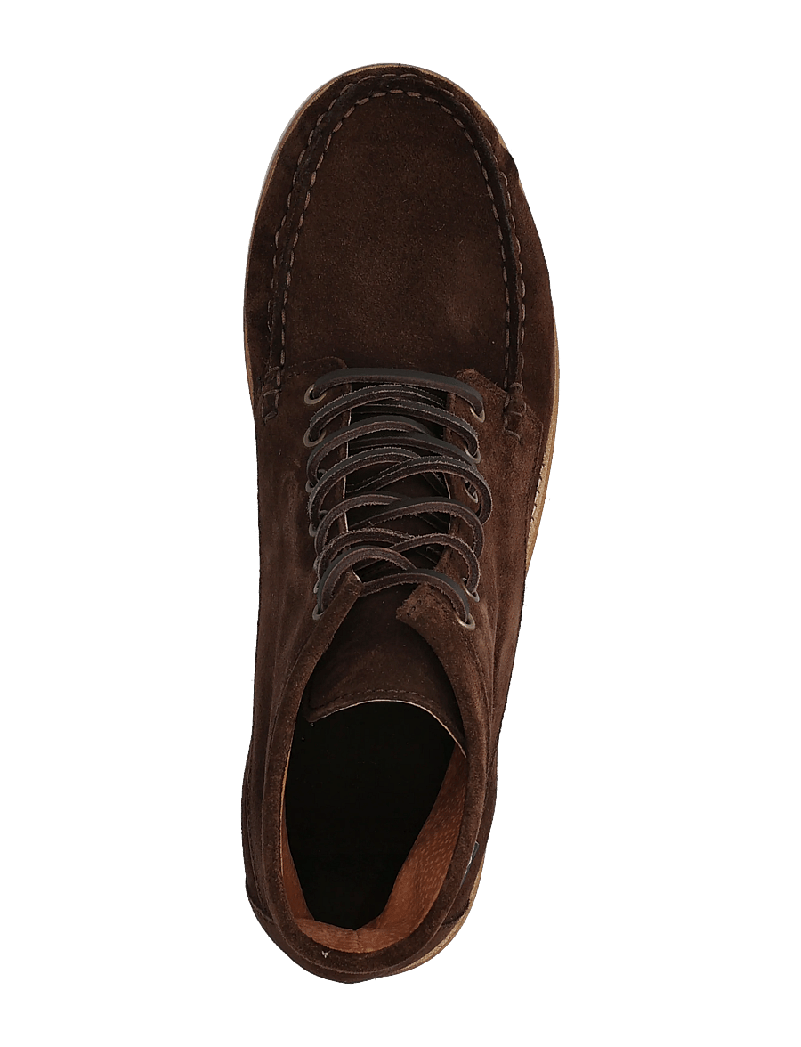 Marstrand - ANDY MID SUEDE KÄNGA DK.BROWN 41 - schnürstiefel - dark brown - 3