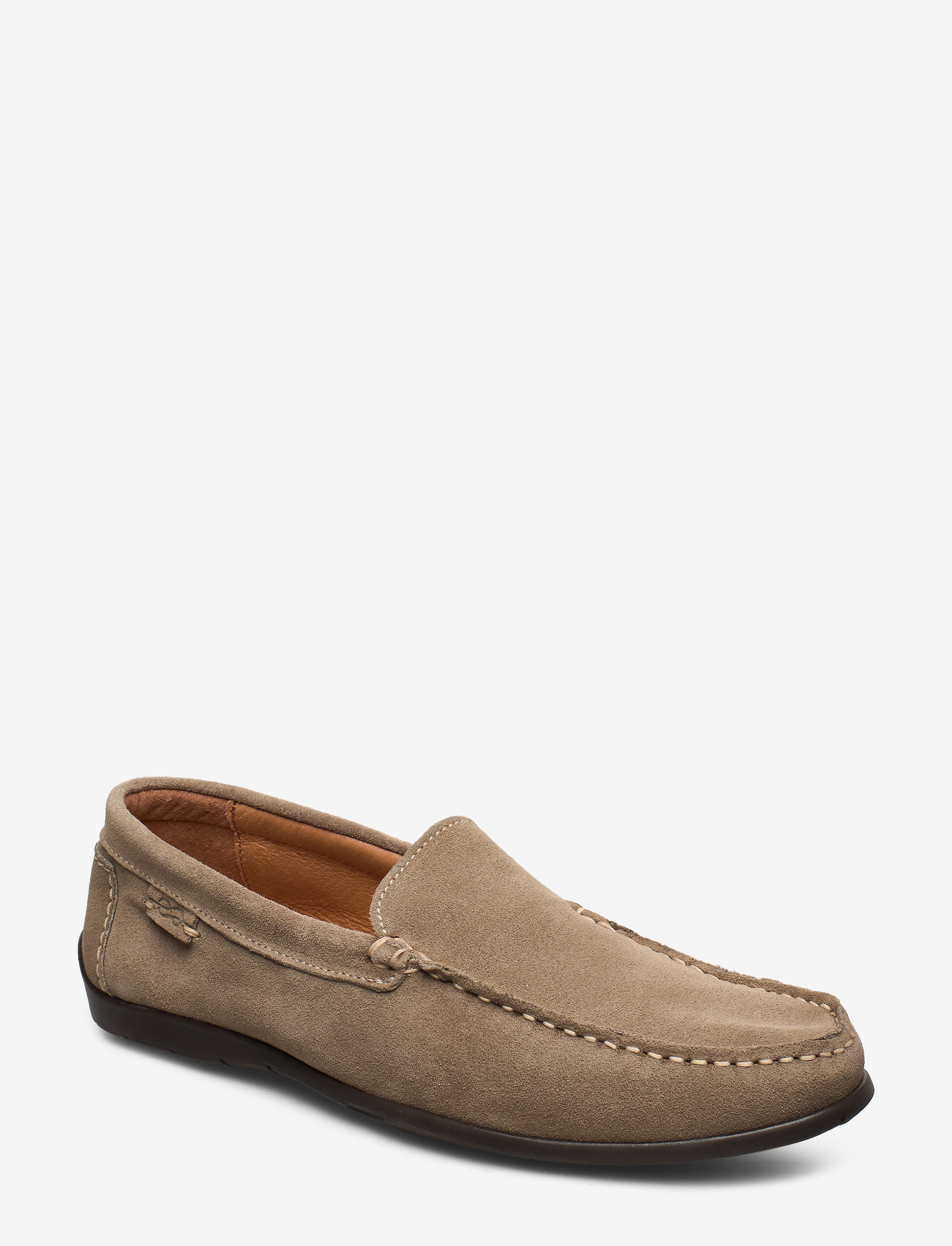 Marstrand Plain Driving Loafer Sde, 40, Brown, Sko > Hyttesko, Herre