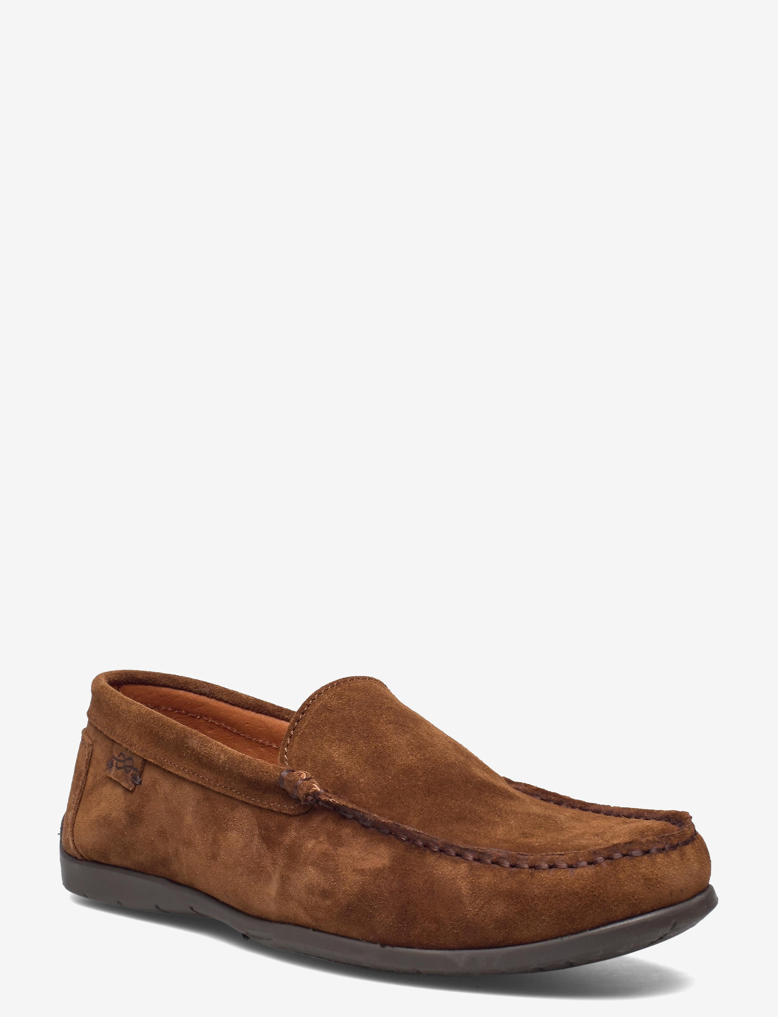 MARSTRAND Plain Driving Loafer Sde Braun - 45 - Herren