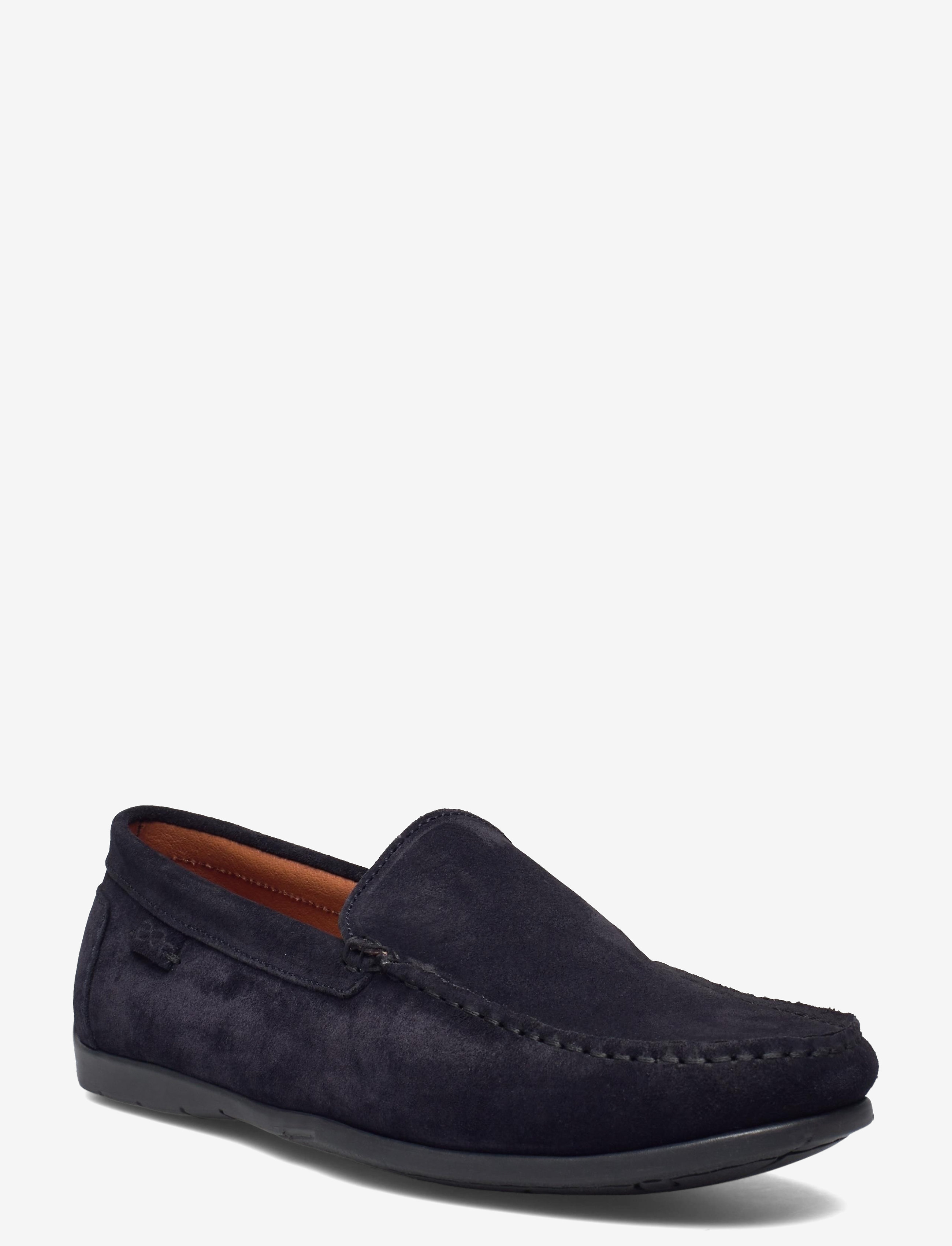 MARSTRAND Plain Driving Loafer Sde Blau - 40 - Herren