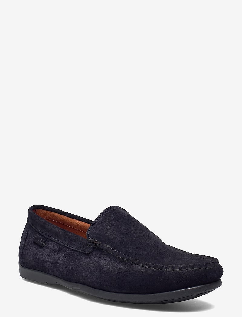 Marstrand - PLAIN DRIVING LOAFER SDE - nach anlass kaufen - navy - 0