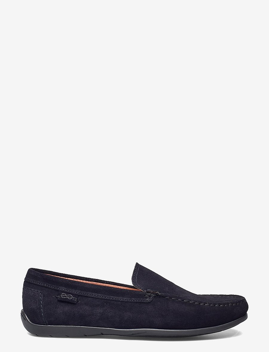 Marstrand - PLAIN DRIVING LOAFER SDE - nach anlass kaufen - navy - 1