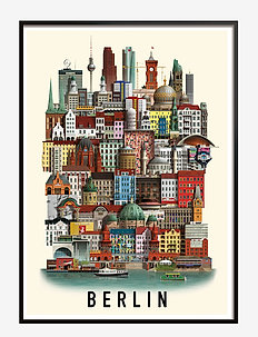 Berlin small poster, Martin Schwartz